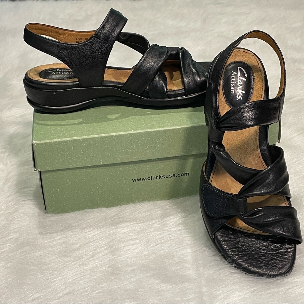 Clarks Artisan Lucena -Black Leather